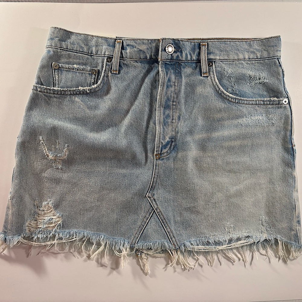 NWT AGOLDE Quinn Skirt Vega Size 31